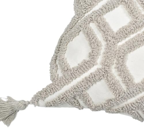 Boho Throw Pillow Covers 18x18 Tufted - Image 7