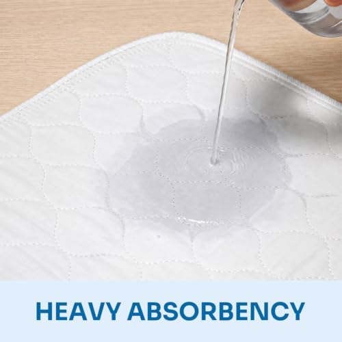 Waterproof Mattress Protector 34’’ x 52", 1 Pack, Reusable Incontinence Pad - Image 2