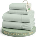 LANE LINEN California King Sheets 100% Organic Cotton Percale by LaneLinen