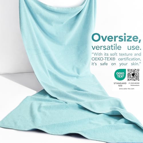 American Soft Linen 100% Cotton Luxury Turkish Towels, 40x80 XL Bath Sheet - Image 3