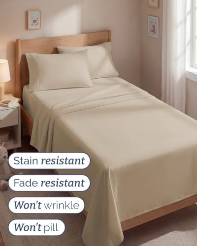 Twin 4 Piece Bed Sheet Set - Image 5