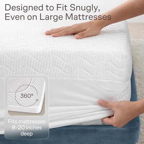 Side-Shield Waterproof Mattress Protector King - Image 4