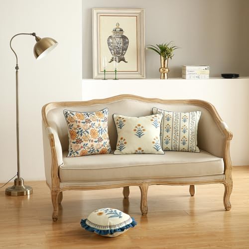 ISAENNE Linen Square Throw Pillow Cover - Image 3