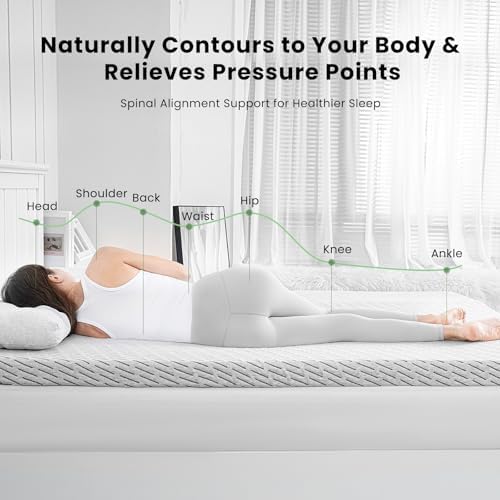 HOMRELEXA Bamboo Mattress Topper King Size 4 Inch, Cooling Gel & Bamboo - Image 5