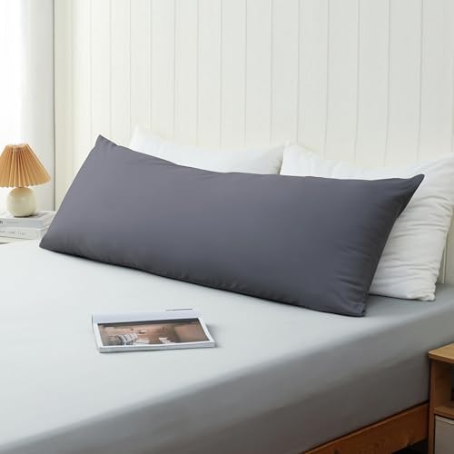 100% Cotton Zippered Body Pillow Protectors 1 Pack by ShunjieHome