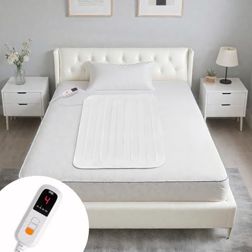 Sealy Heated Mattress Pad Mini Twin 31x55, 9 Heat Settings by Sealy