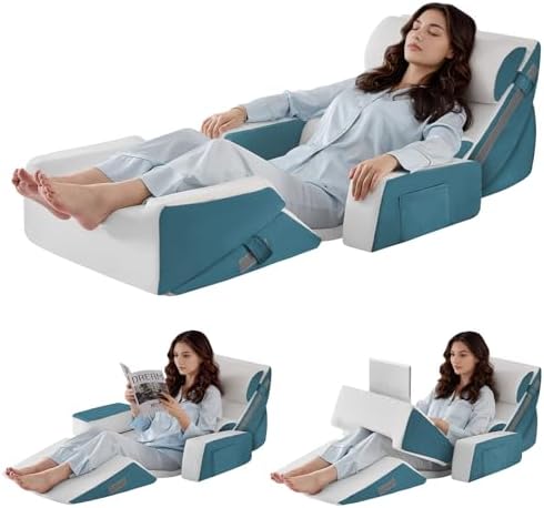 Yojoker 9PCS Orthopedic Bed Wedge Pillow Set by Yojoker