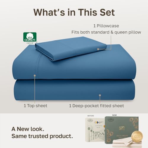 California Design Den 600 Thread Count Twin XL Sheet Sets - Image 3