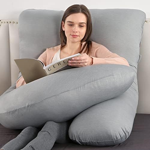 Elover U Shaped Pregnancy Pillow, Full Body Maternity Support - Image 4