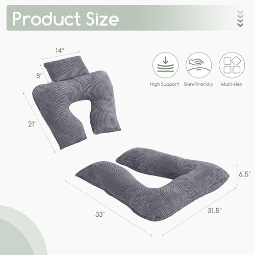 HIGOGOGO Reading Pillow, Back Pillow - Image 3