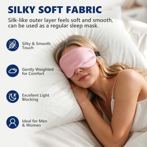 2 Pack Cooling Eye Mask for Puffy Eyes, Migraine Relief - Image 4