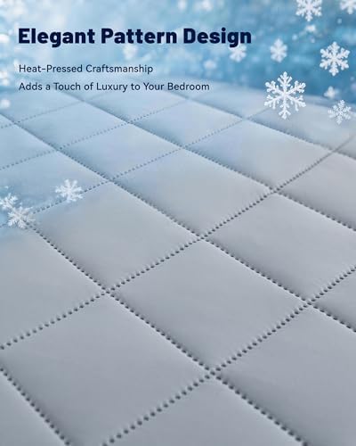 Cooling Mattress Pad Noiseless Protecter 3xBreathable Twin - Image 6