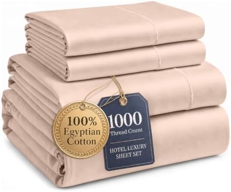 LANE LINEN King Size Deep Pocket Sheets 100% Egyptian Cotton by LaneLinen