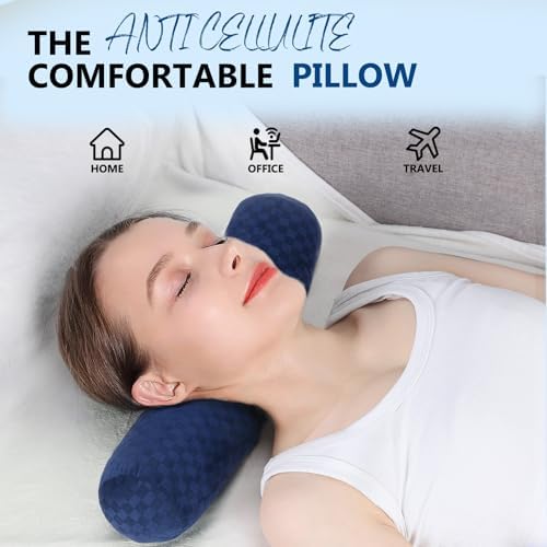 Neck Roll Pillow, Cervical Neck Pillow Bolster Pillow - Image 3