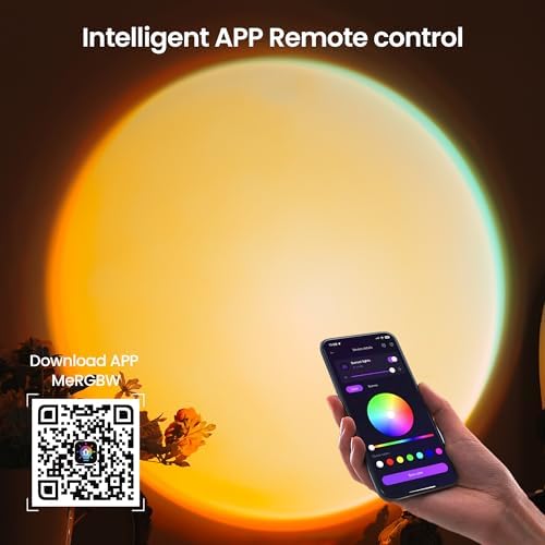 Tsrarey Sunset Lamp Projector,Multiple Colors LED Lights for Room Decor - Image 3