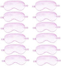 12PACK Silky Sleep Masks Satin Eye Mask Silk Eyes Cover by WJingYiJia