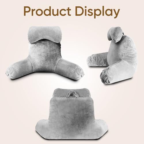 OAISZ 25-Inch Reading Pillow for Adults, Memory Foam, Neck Roll - Image 6