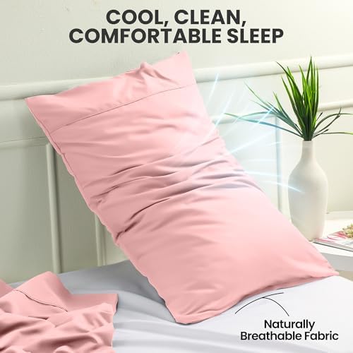 Pillow Cases Standard Size Set of 2, Ultra Soft Comfy Pillow Covers - Image 5