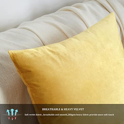 GIGIZAZA Decorative Throw Pillow Covers 16 x 16 - Image 5