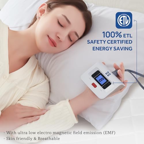 Sealy Heated Mattress Pad Queen Size Dual Control 10 Heat Levels - Image 5