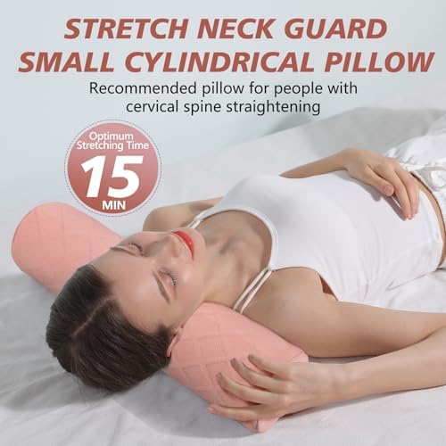 Cozyhealth 3.1" H Small Cervical Roll Pillow, Medium Soft Memory Foam Neck - Image 4