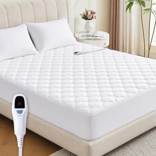 Full Size Heated Mattress Pad by SurChic