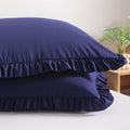 BEDSUM King Ruffled Pillow Shams by BEDSUM