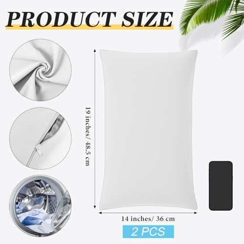 Hahafelt 2 Pack 13"x18" Cooling Small Pillowcase - Image 2