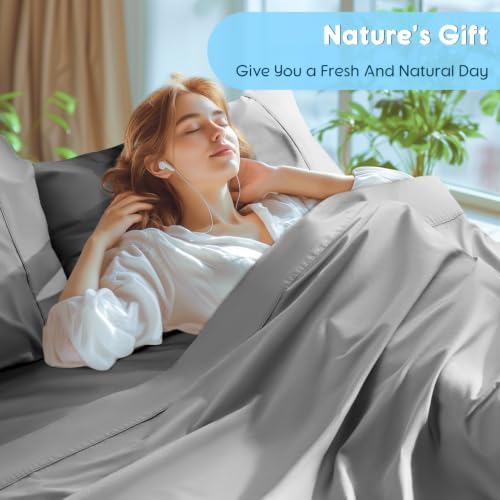 SONORO KATE 1000 Series 100% Egyptian Cotton Sheets, Extra Deep Pocket - Image 5