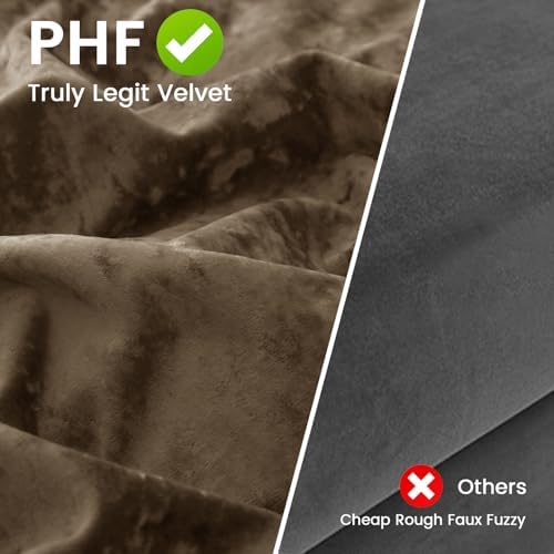 PHF Truly Velvet Pillowcases Standard Size 20" x 26", No Insert - Image 5