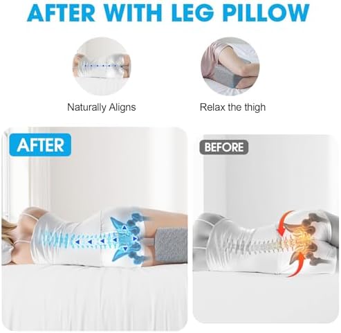 Knee Pillow for Side Sleepers, Leg Pillow - Image 7