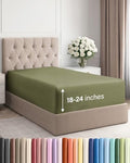 CGK Linens Deep Twin XL Fitted Sheet by CGKUnlimited