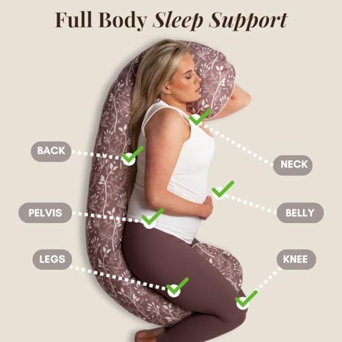 BellaMoon C Shaped Pregnancy Pillow - Image 4