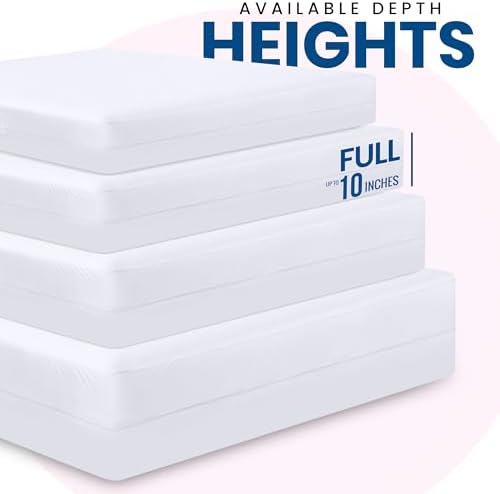 Waterproof Zippered Mattress Protector Full Size - Image 2