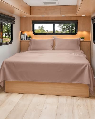 Short Queen Size 4 Piece Bed Sheet Set by CGKUnlimited