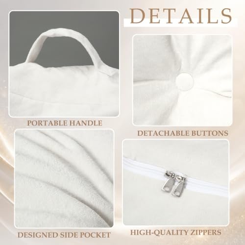 Cinnvoice Portable Headboard Pillow - Image 3