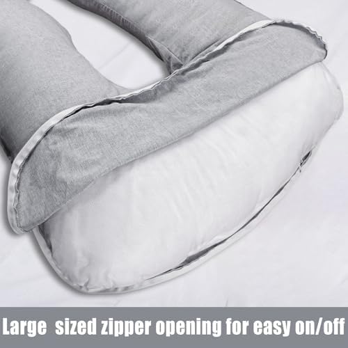 TANOFAR Pregnancy Pillow Cover J Shaped - Image 5