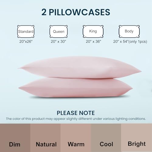 Cooling Pillow Cases Set of 2, Queen Size Cool Pillowcases - Image 6