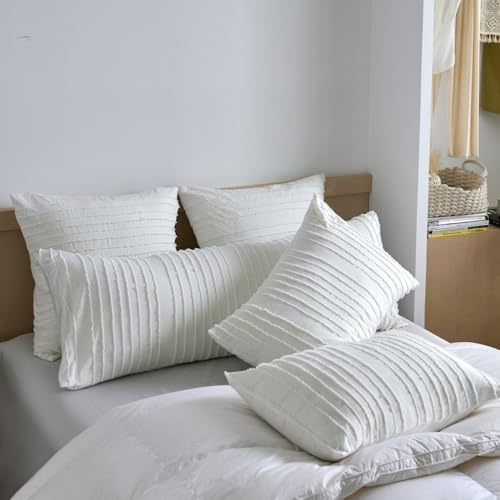 Queen Pillow Shams 2 Pack, Queen Size Pillowcases - Image 5