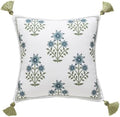 ISAENNE Designer Vintage Linen Throw Pillow Cover by Isaennehomedecoration
