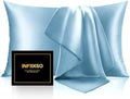 INFIIXSO Mulberry Silk Pillow Cases Queen Size by INFIIXSO
