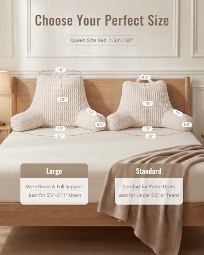 Blissful Diary Reading Pillow, Backrest Pillow - Image 5