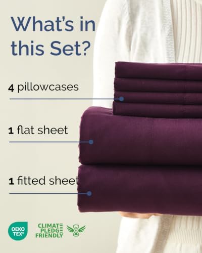 Cal King 6 Piece Bed Sheet Set - Image 2