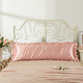 Rose Gold Satin Pillowcases Body Pillow by HommxJF