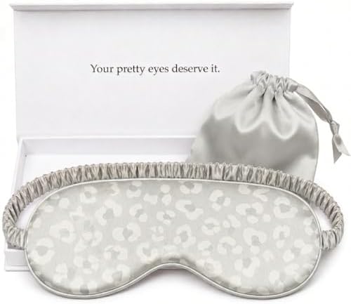Silk Sleep Mask Light Blocking Luxury 100% Mulberry 22mm Silk Eye Mask Eye by YanserSelection