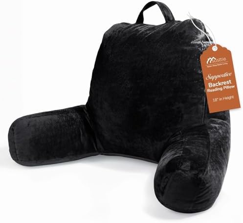 Sasttie Reading Pillow for Bed, Back Pillow for Sitting Up by SASTTIE