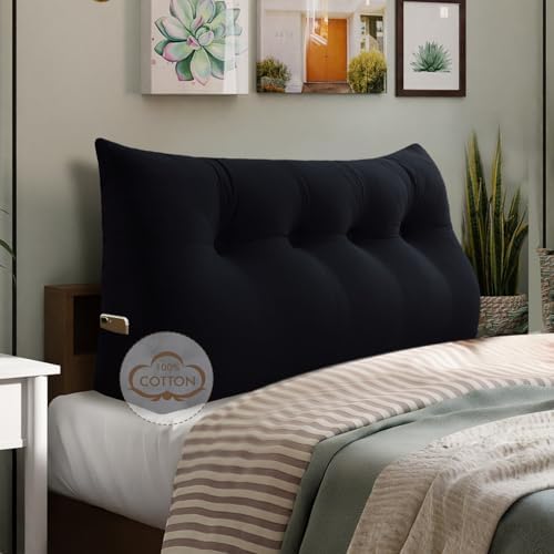 WOWMAX Headboard Pillow Full Wedge Reading Pillow by WOWMAX