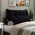 WOWMAX Headboard Pillow Full Wedge Reading Pillow by WOWMAX
