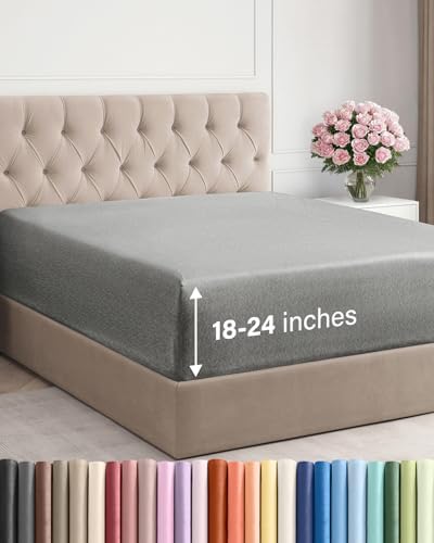 CGK Linens Extra Deep King Fitted Sheet Only by CGKUnlimited