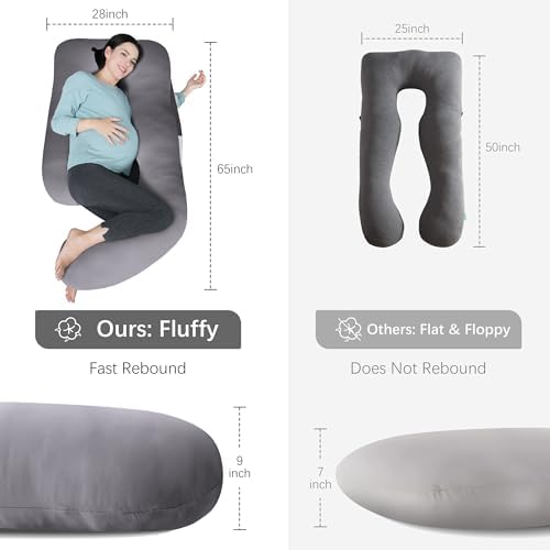 MOON PARK Pregnancy Pillows for Sleeping - Image 7